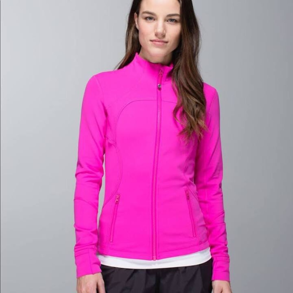LULULEMON pink define jacket size 2